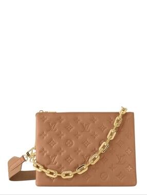MSRP$5,100 RARE Authentic Louis Vuitton Coussin PM CAMEL in Excellent Condition!